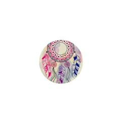 Boho Dreamcatcher Love 1  Mini Buttons by designsbymallika