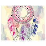 Boho Dreamcatcher Love Double Sided Flano Blanket (Medium)  60 x50  Blanket Front