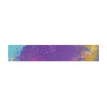 Multicolor Pastel Love Flano Scarf (Mini) Front