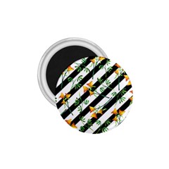 Orange Stripes Love 1 75  Magnets by designsbymallika