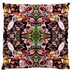 Shrubs Repeats Large Cushion Case (one Side) by kaleidomarblingart