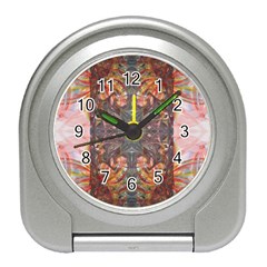 Mixed Media Art Print Travel Alarm Clock