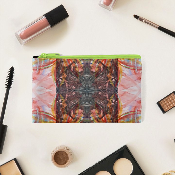 Mixed media art print Cosmetic Bag (XS)