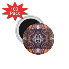 Mixed Media Symmetry 1 75  Magnets (100 Pack)  by kaleidomarblingart