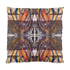 Mixed Media Symmetry Standard Cushion Case (one Side) by kaleidomarblingart