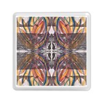 Mixed media symmetry Memory Card Reader (Square) Front