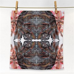 Painted Symmetry Face Towel by kaleidomarblingart