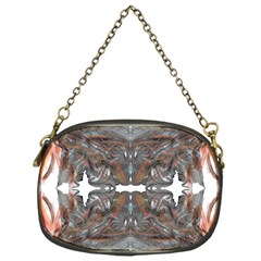 Painted Symmetry Chain Purse (one Side) by kaleidomarblingart