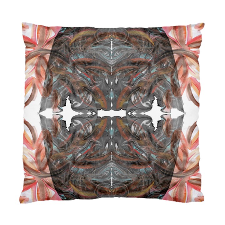 Painted symmetry Standard Cushion Case (One Side)