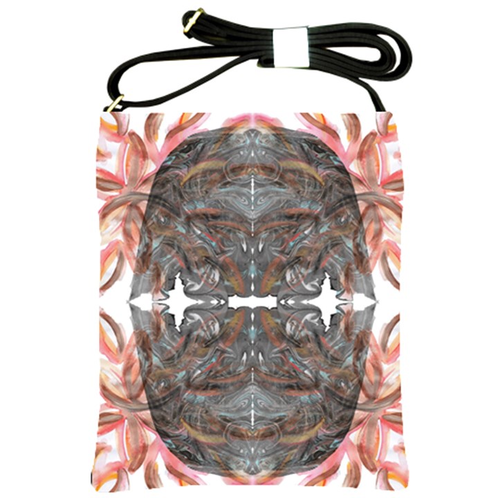 Painted symmetry Shoulder Sling Bag