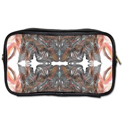 Painted Symmetry Toiletries Bag (one Side) by kaleidomarblingart