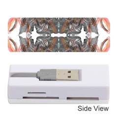 Painted Symmetry Memory Card Reader (stick) by kaleidomarblingart