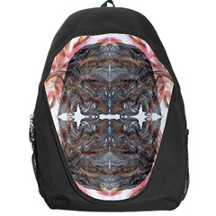 Painted Symmetry Backpack Bag by kaleidomarblingart