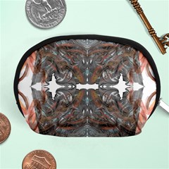 Painted Symmetry Accessory Pouch (medium) by kaleidomarblingart