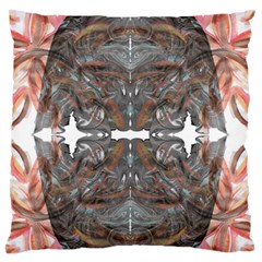 Painted Symmetry Standard Flano Cushion Case (one Side) by kaleidomarblingart