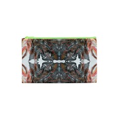 Painted Symmetry Cosmetic Bag (xs) by kaleidomarblingart