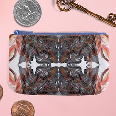 Painted Symmetry Large Coin Purse by kaleidomarblingart