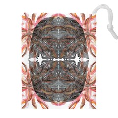 Painted Symmetry Drawstring Pouch (4xl) by kaleidomarblingart