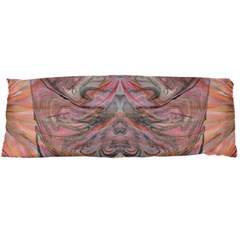 Orange Intricate Body Pillow Case Dakimakura (two Sides) by kaleidomarblingart