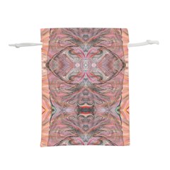 Orange Intricate Lightweight Drawstring Pouch (s) by kaleidomarblingart