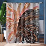 Painted petals Shower Curtain 60  x 72  (Medium)  60 x72  Curtain