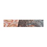 Painted petals Flano Scarf (Mini) Back