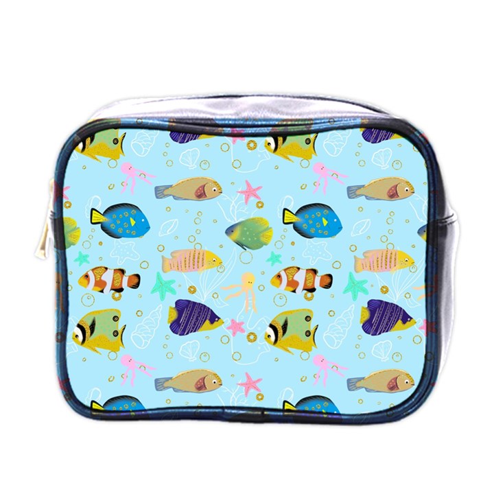 Underwater World Mini Toiletries Bag (One Side)