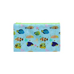 Underwater World Cosmetic Bag (xs) by SychEva