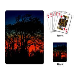 Sunset Colorful Nature Scene Playing Cards Single Design (rectangle) by dflcprintsclothing