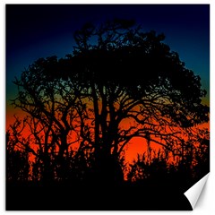 Sunset Colorful Nature Scene Canvas 20  X 20  by dflcprintsclothing