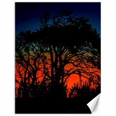 Sunset Colorful Nature Scene Canvas 18  X 24  by dflcprintsclothing