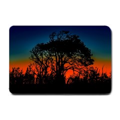 Sunset Colorful Nature Scene Small Doormat  by dflcprintsclothing