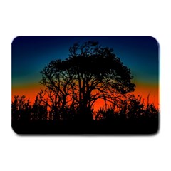 Sunset Colorful Nature Scene Plate Mats by dflcprintsclothing