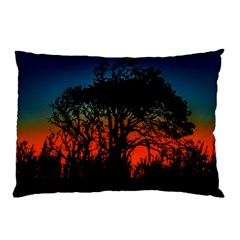 Sunset Colorful Nature Scene Pillow Case by dflcprintsclothing