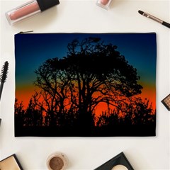 Sunset Colorful Nature Scene Cosmetic Bag (xl) by dflcprintsclothing