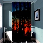 Sunset Colorful Nature Scene Shower Curtain 36  x 72  (Stall)  Curtain(36 X72 ) - 33.26 x66.24  Curtain(36 X72 )