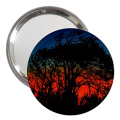 Sunset Colorful Nature Scene 3  Handbag Mirrors by dflcprintsclothing