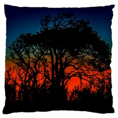 Sunset Colorful Nature Scene Standard Flano Cushion Case (one Side)