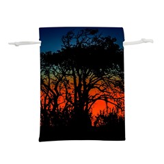 Sunset Colorful Nature Scene Lightweight Drawstring Pouch (l) by dflcprintsclothing