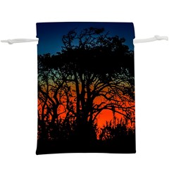 Sunset Colorful Nature Scene  Lightweight Drawstring Pouch (xl) by dflcprintsclothing