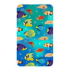 Cheerful And Bright Fish Swim In The Water Memory Card Reader (rectangular) by SychEva