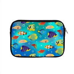 Cheerful And Bright Fish Swim In The Water Apple Macbook Pro 15  Zipper Case by SychEva