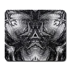 Boho Biohazard Large Mousepads by MRNStudios