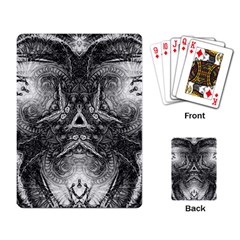 Boho Biohazard Playing Cards Single Design (rectangle) by MRNStudios