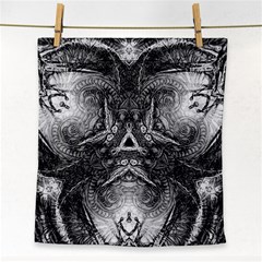 Boho Biohazard Face Towel by MRNStudios