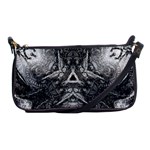 Boho Biohazard Shoulder Clutch Bag Front