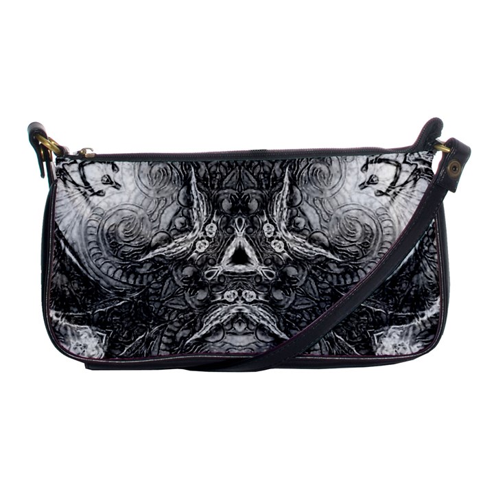 Boho Biohazard Shoulder Clutch Bag