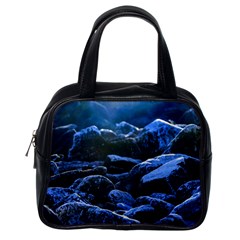 Big Rocks Illuminated By Sunlight Print Classic Handbag (one Side) by dflcprintsclothing