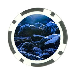 Big Rocks Illuminated By Sunlight Print Poker Chip Card Guard (10 Pack) by dflcprintsclothing