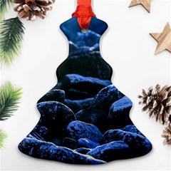 Big Rocks Illuminated By Sunlight Print Christmas Tree Ornament (two Sides) by dflcprintsclothing